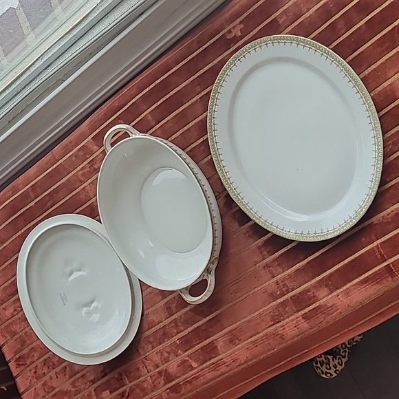 Vintage Limoges Covered Dish & Tray - Picture 16 of 16